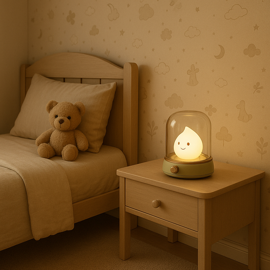 Children's night light "Droplet" - LED lamp with USB charging