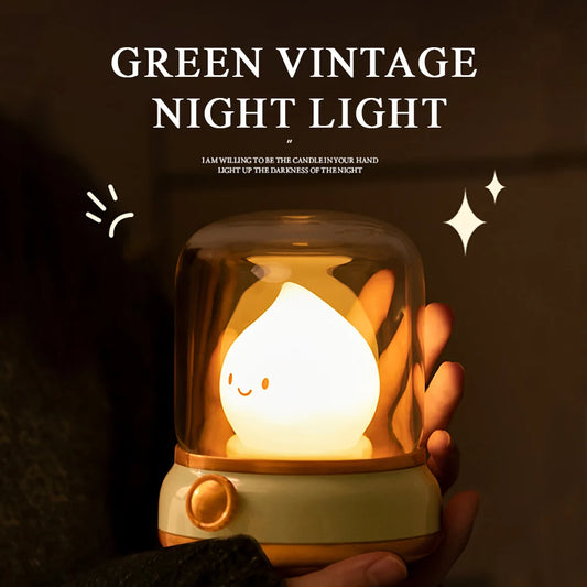 Kerosene Night Light — Vintage Cozy Vibes 🔥