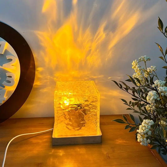 Ripple Light Table Lamp with 16 Colors & Remote Control