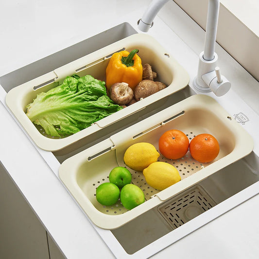 Expandable Sink Colander Basket 🍋 UFORU