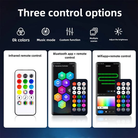 Smart RGB Night Light with Bluetooth Control