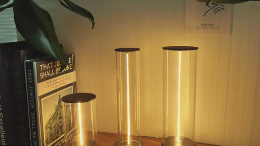 Sleek LED Quantum Desk Lamp with 3-touch dimming